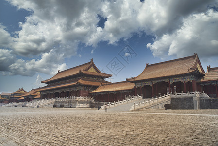 北京的紫禁城中国遗产图片
