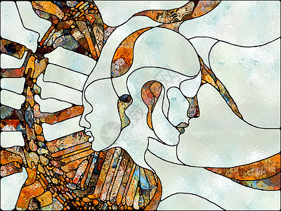 破碎的想象力彩色玻璃系列的统颜色纹理碎片图案的背景,用于片段艺术诗歌的统项目背景图片