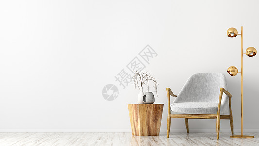 灰色椅子地板木材高清图片