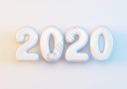 2020年新年快乐创意背景或贺卡背景图片