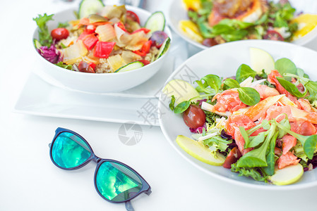 健康,夏季午餐,有机素食图片