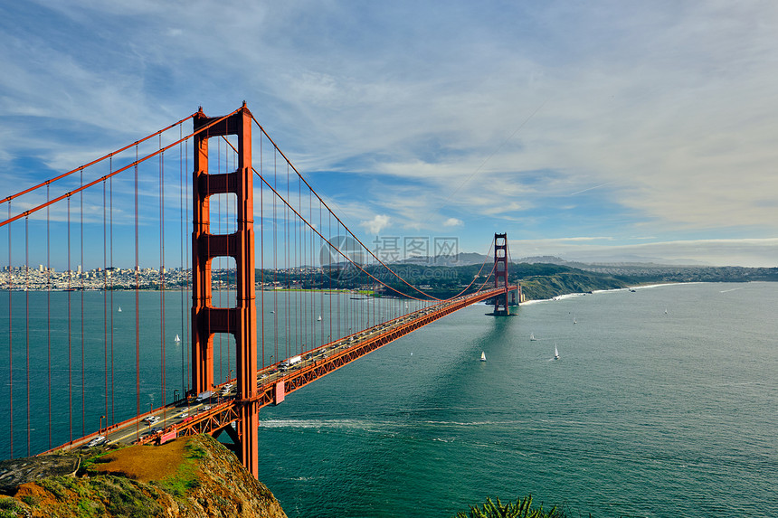 金门大桥,旧金山,加利福尼亚,美国图片