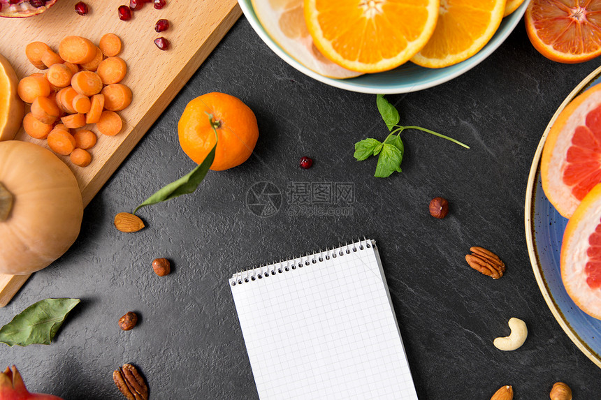 食物,健康饮食饮食笔记本,水果蔬菜石板桌笔记本,水果蔬菜图片