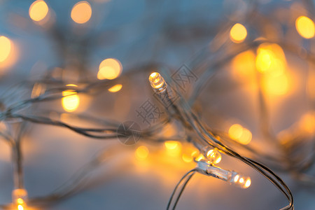 诞节,假日照明电动花环灯电动花环灯图片