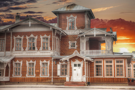 伊尔库茨克的历史中心俄罗斯联邦高清图片