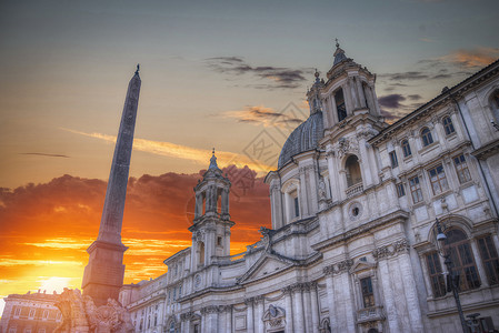 纳沃纳广场罗马的广场意大利图片
