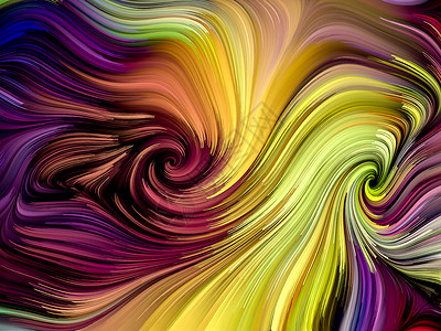 抽象色彩漩涡壁纸的抽象艺术动态创意彩色漩涡系列图片