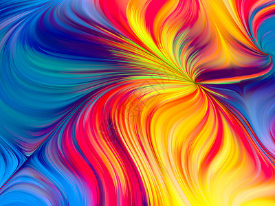 彩色纤维发光溢出颜色系列背景图片