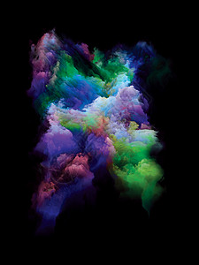 生动的粒子系列背景充满活力的色调梯度的作品艺术,创意背景图片