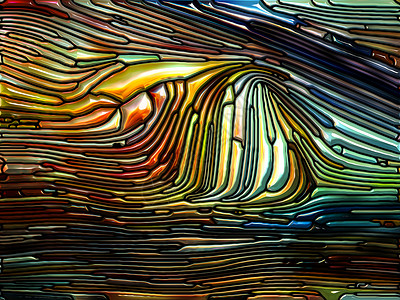 璃系列的梦想以彩色碎片彩色璃图案为的抽象创意艺术想象力图片