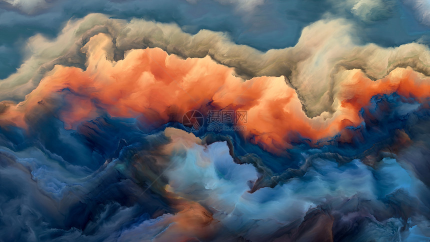 木星的上层大气可能的星球系列创造地安排充满活力的色调渐变,艺术创意项目的背景图片