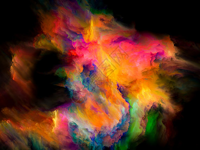 抽象色彩绘画背景创意灵感艺术的影响三维彩色系列图片