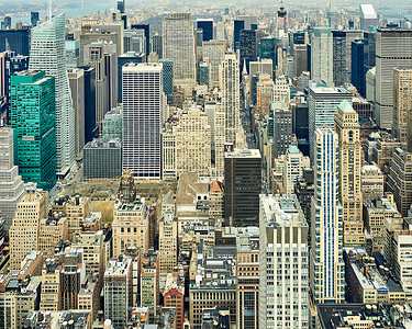 帝国大厦俯瞰曼哈顿的城市景观曼哈顿的城市景观帝国大厦,纽约市,美国图片