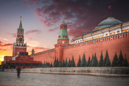 克里姆林宫莫斯科中心的堡垒,莫斯科的主要社会政治历史艺术综合体,俄罗斯联邦总统的官邸背景图片
