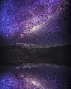 夜空银河系夜空银河图片