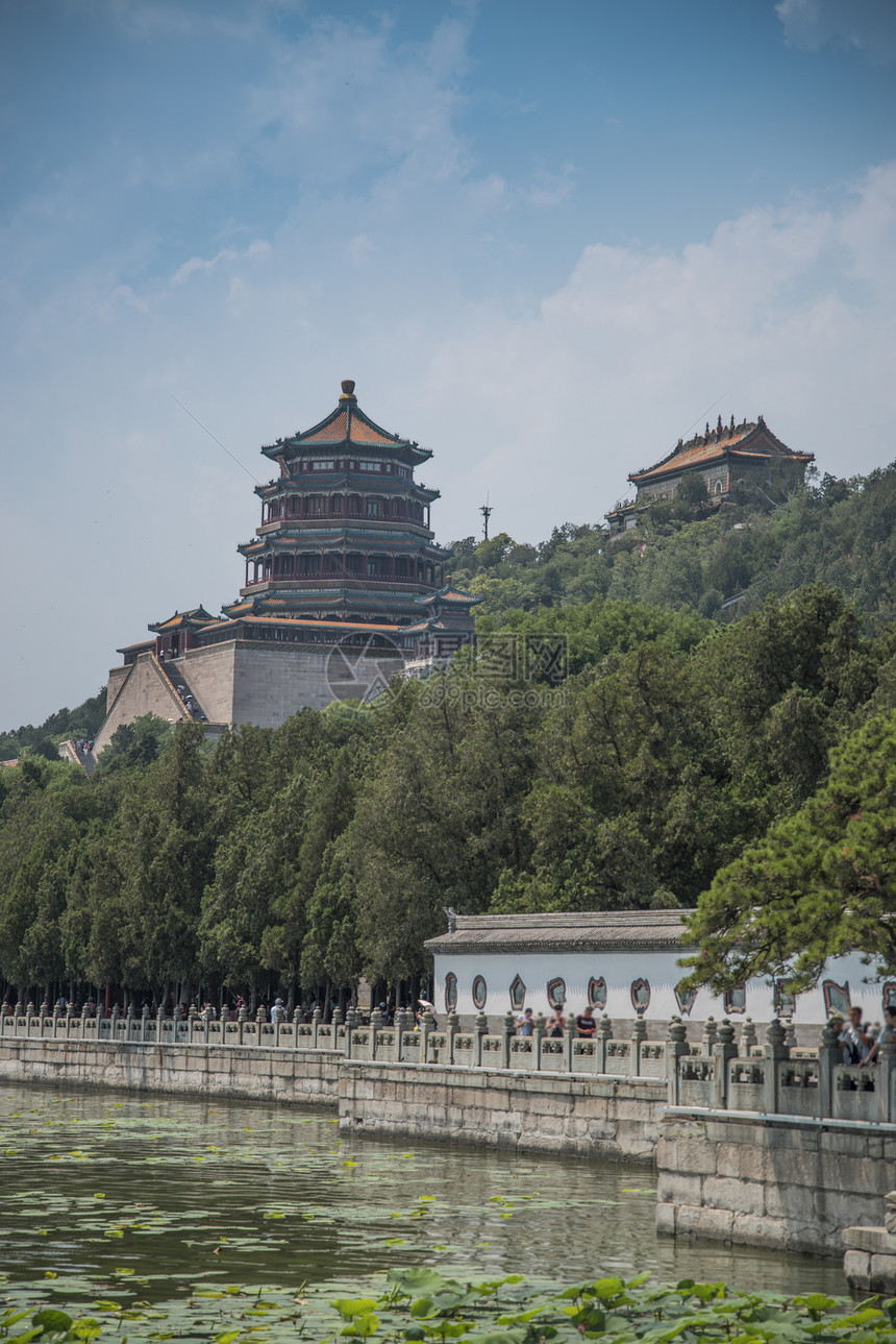 北京郊区的夏季皇宫中国北京郊区的夏季皇宫图片