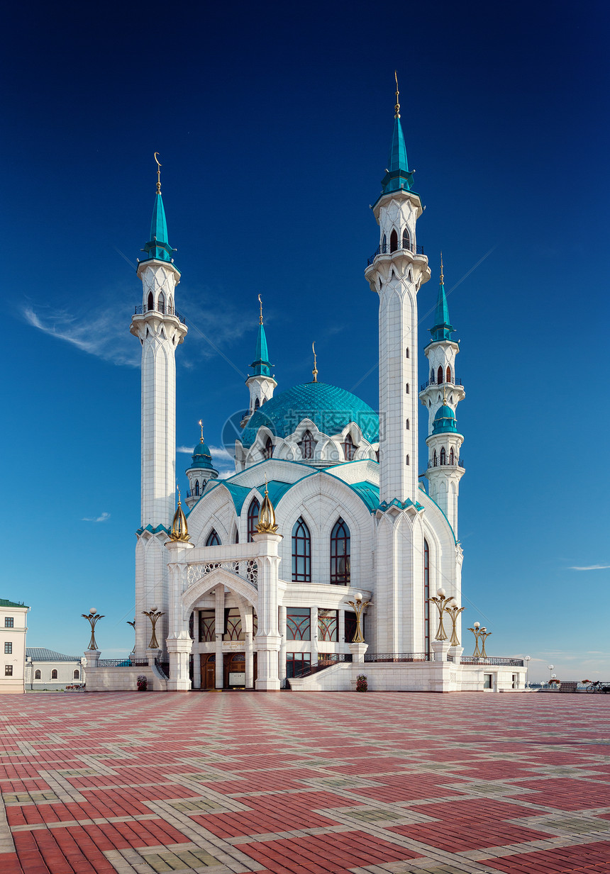 俄罗斯卡赞的QolSharif清真寺图片