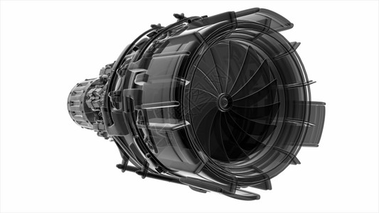 飞机喷气发动机涡轮,飞机,航空航天工业喷气发动机涡轮图片