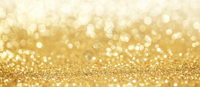 抽象的金色闪光灯光波基假日派背景抽象的金色闪光背景背景图片