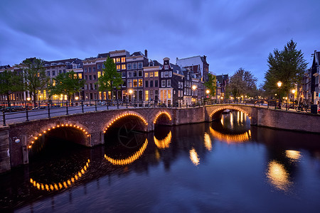 阿姆特丹传统的欧洲高清图片
