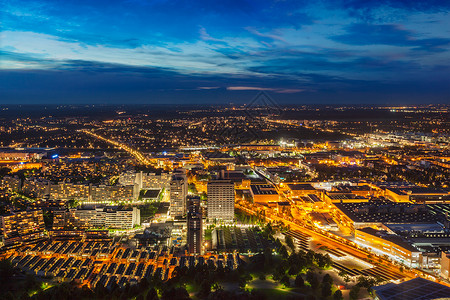 奥林匹亚图姆城市景观天空高清图片