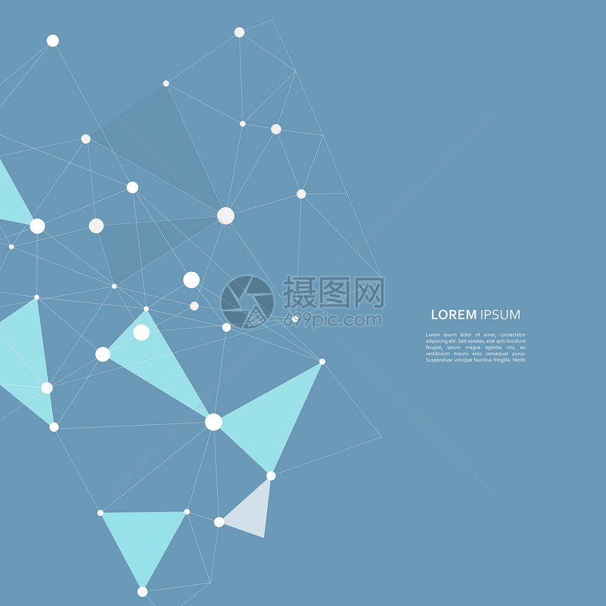 抽象连接结构矢量科学背景抽象连接结构矢量科学背景图片