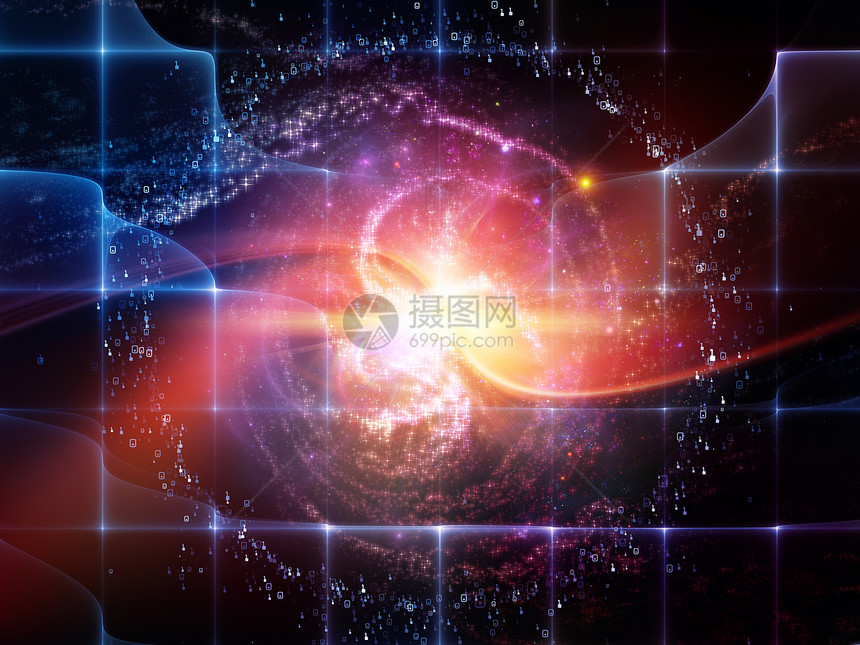 数学宇宙系列数字要素数学科学教育现代技术领域的相互作用图片