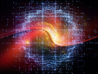 数学宇宙系列数学科学教育现代技术学科的数字元素的背景成图片
