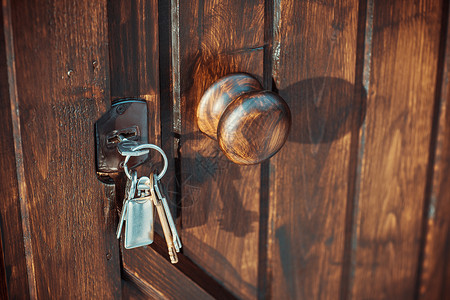 栅栏木门锁的手柄钥匙图片