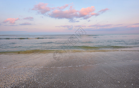 日出早晨海上夏天黑海黄昏高清图片素材