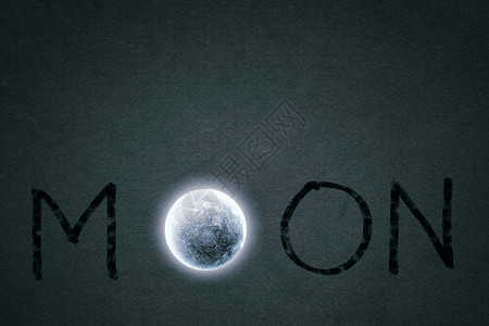 月亮字单词月亮与月亮行星,而个字母图片