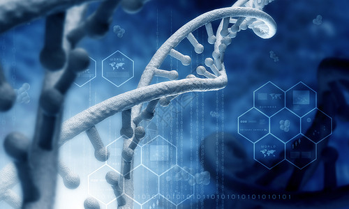 DNA分子高科技DNA分子的生物化学背景背景图片