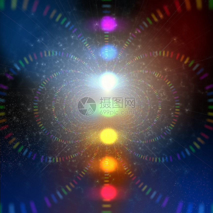 宇宙能量抽象背景彩虹珊瑚的宇宙能量抽象背景图片