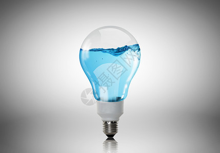 水的灯泡能量生态与灯泡与水图片