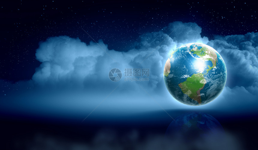 世界诞球地球象征着们星球上的新新快乐,诞快乐这幅图像的元素由美国宇航局提供的图片
