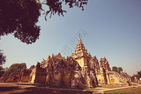 缅甸佛教寺庙缅甸图片