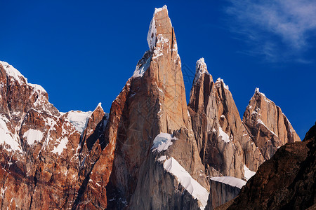 塞罗托雷阿根廷山顶高清图片素材
