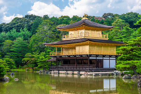 金阁寺,日本京都金阁寺图片