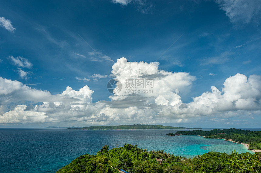 菲律宾Boracay岛的美丽景观图片