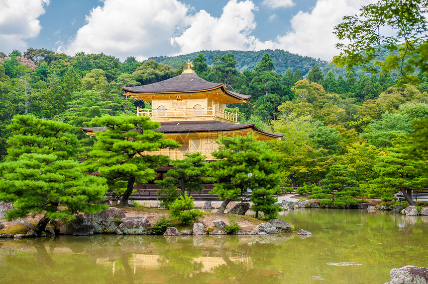 金阁寺,日本京都金阁寺图片