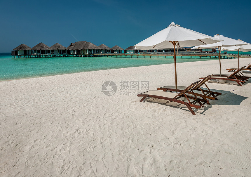 马尔代夫美丽的海滩,南雄环礁图片