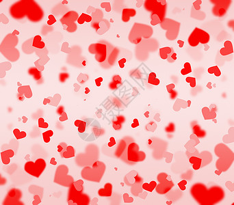 红色粉红色的心红色粉红色的心背景与图片