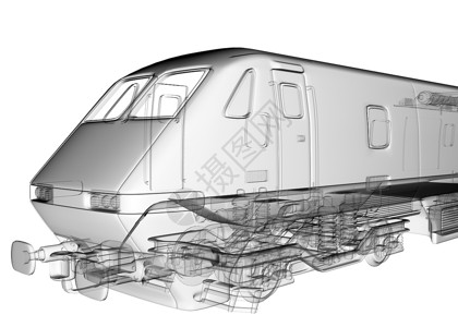 透明列车图像图片