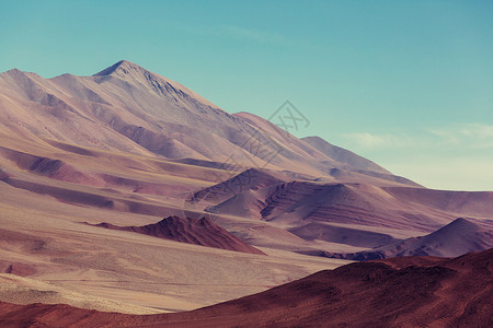 高原胡泊山地高原拉波纳,阿根廷北部背景