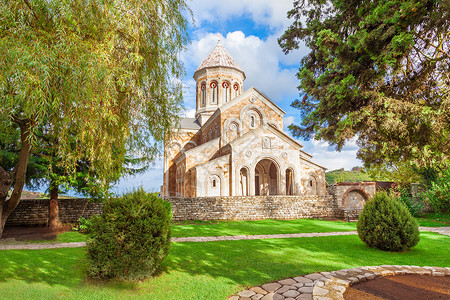 尼诺博德修道院附近的叹息纳吉,格鲁吉亚图片