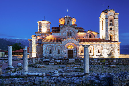 马其顿奥赫里德潘泰莱蒙教堂图片