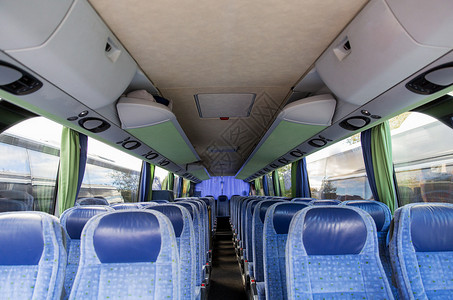 运输,旅游,公路旅行设备旅游巴士内部图片
