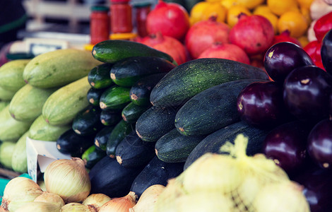 销售,收获,食品,蔬菜农业南瓜街头农贸市场背景图片