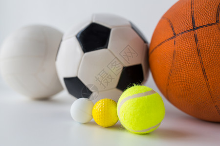 运动,健身,游戏,运动设备物体的同的运动球背景图片