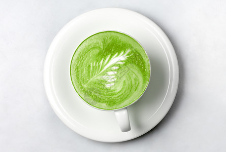 饮料,饮食,减肥减肥的杯抹茶绿茶铁超过白色图片